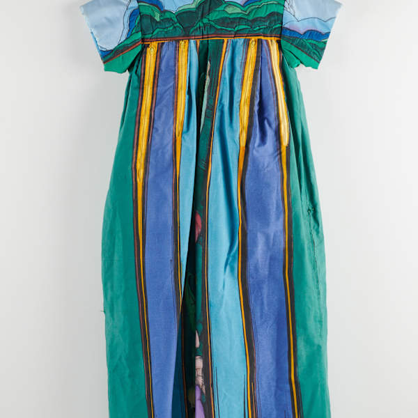 "Truck Garden" Dress by Sara Drower, Image 3.