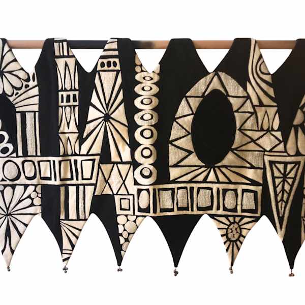 Shalom Wall Hanging by Sally Anderson, Image 2.