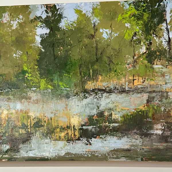 Tree Line Marsh by Nancy Fine, Image 2.