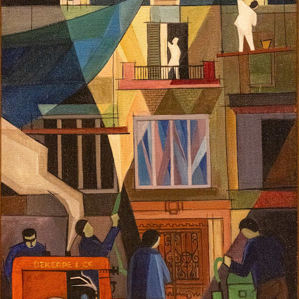 Streets of Paris by Lois Mailou Jones, Image 2.