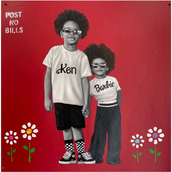 Black Ken & Black Barbie by Guy Stanley Philoche, Image 1.