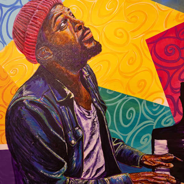 Marvin Gaye by Rae Akino, Image 1.
