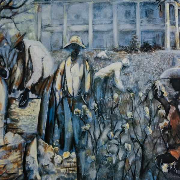 Pickin Cotton 480/1000 by William Tolliver, Image 1.