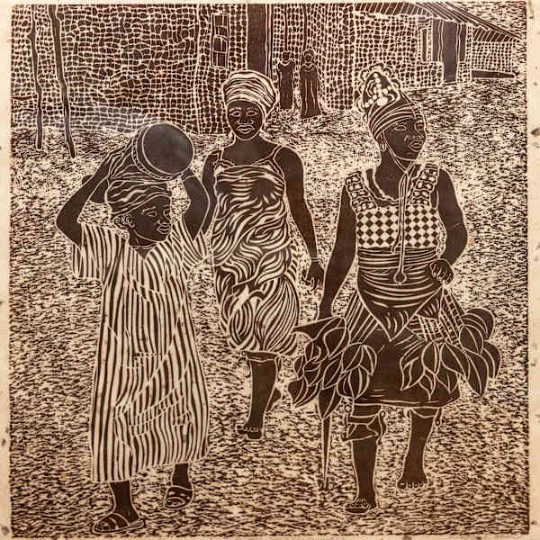 Bundu Society Dancers by Wayland House, Image 1.