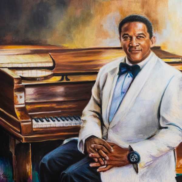 Herb Gray Portrait by Jerry McJunkins, Image 1.