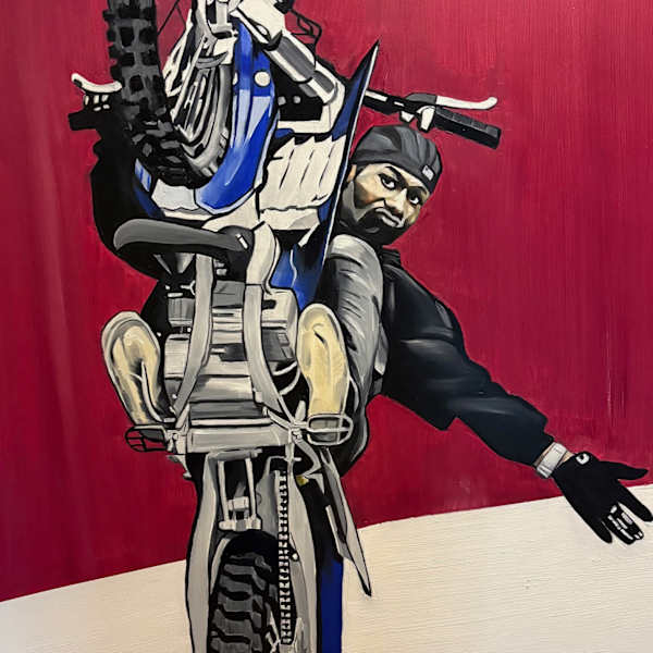 Baltimore Biker by Anson Asaka, Image 1.