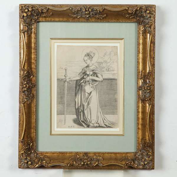 St. Catherine by Martin Schongauer, Image 2.