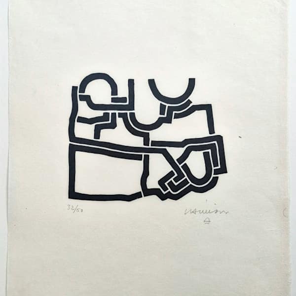 'Más Allá' X by Eduardo Chillida, Image 1.