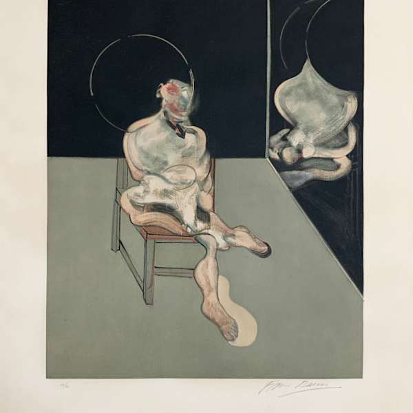 Seated Figure by Francis Bacon, Image 1.
