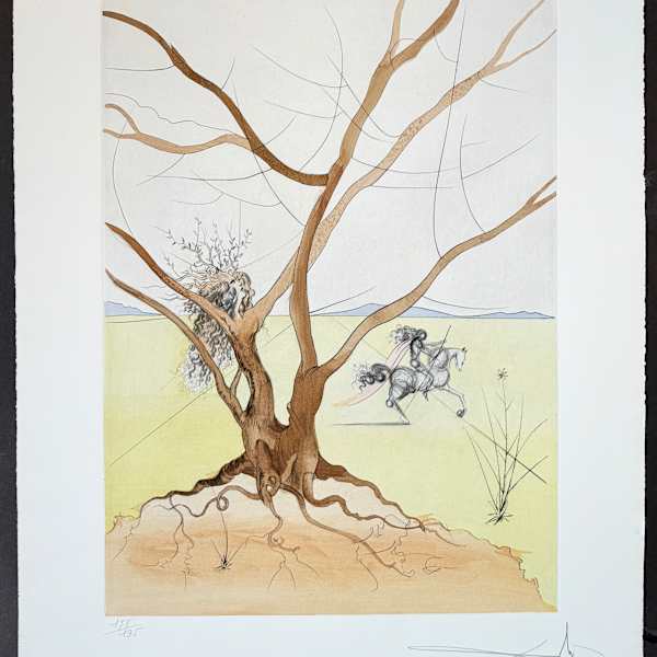 'Asher' (Aser) - 'Twelve Tribes of Israel' by Salvador Dalí, Image 6.