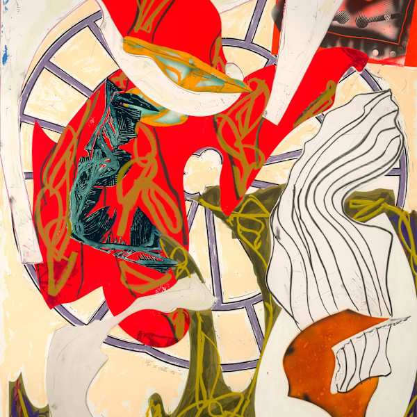 A Squeeze of the Hand (from The Waves) by Frank Stella, Image 1.