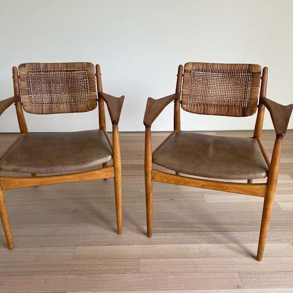 Armchairs Model 51 A by Arne Vodder, Image 13.