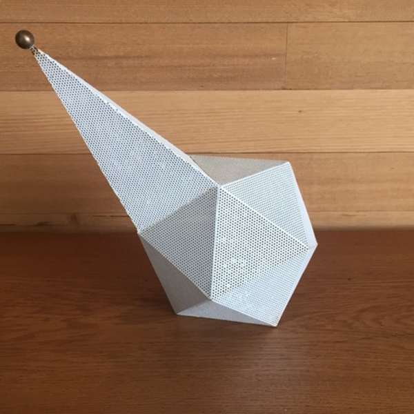 Baghdad Lamp - White by Mathieu Matégot, Image 1.