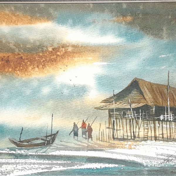 Fisherman Village by Htay Myint, Image 5.