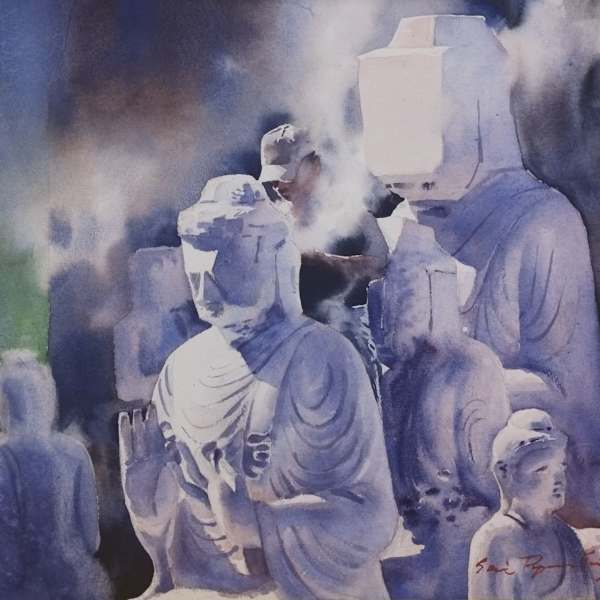 The Morning at Kyauk Sitt Tan by Sai Pyae Sone Aye, Image 12.