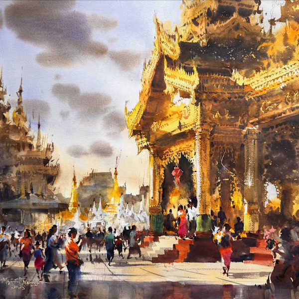 Shwedagon by Myint Naing, Image 13.