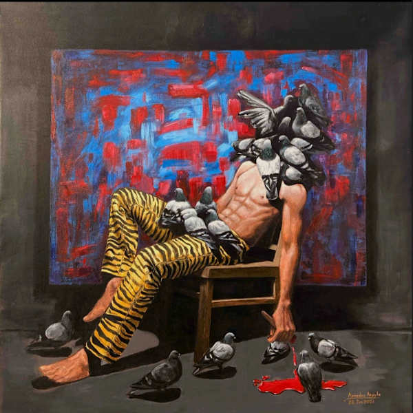 The weight of Scrutiny by Armedeo Argyle, Image 1.