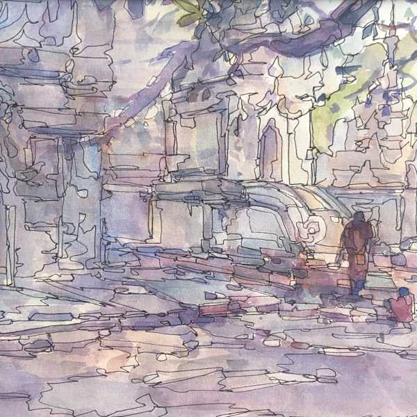 Shady Temple (2014) by San WIn Pe, Image 2.