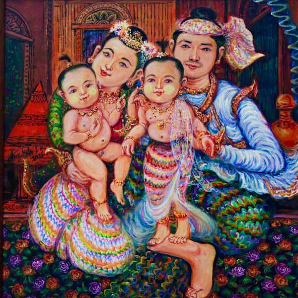 Royal Family by Shwe Kyaw Lin, Image 2.