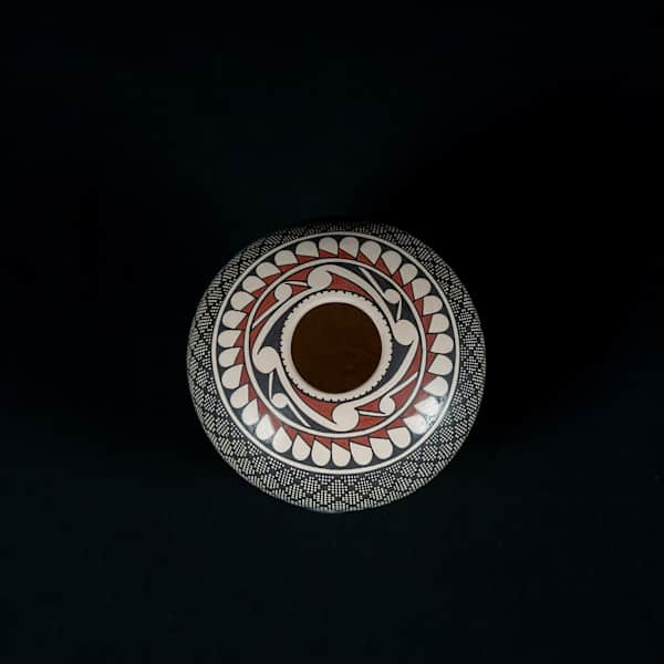 Small Classic Pot with Stand by Graciela Gallegos, Image 3.