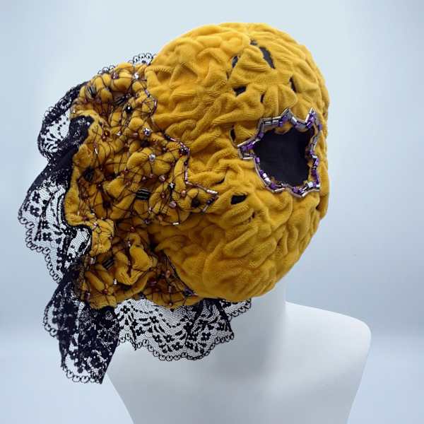 Mask in Yellow by Kendra Barnowski, Image 7.