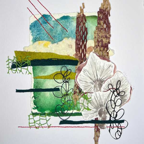 Mushrooms in the Forest by Margaret Schermerhorn, Image 5.