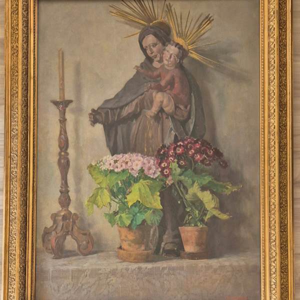 Altar mit Marienstatue by Hans Tschelan, Image 1.