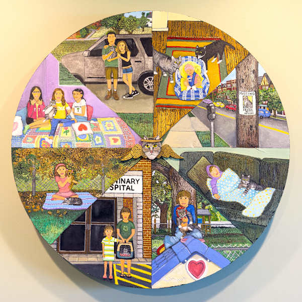 Audrey and Frida - Together July 9th - July 9 (1999-2012) by Leslie Nichol, Image 3.
