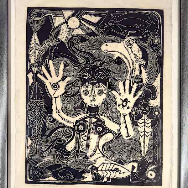 WOMAN IN THE SEA by Ginna Brand, Image 5.
