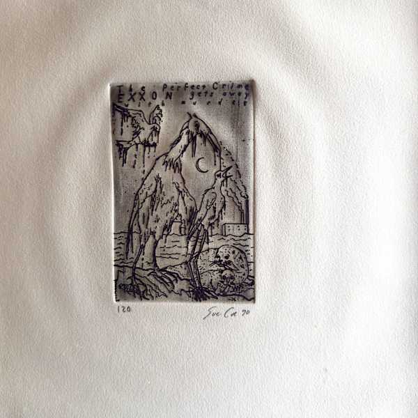 Exxon gets away with murder by Sue Coe, Image 3.