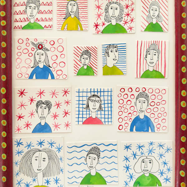 Untitled (faces) by Erin Brown, Image 2.