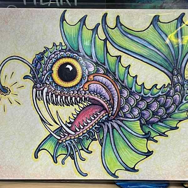 Angler Fish by Carole Alden, Image 1.