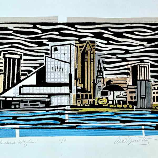 Cleveland Skyline by Maria Alejandra Zanetta, Image 2.