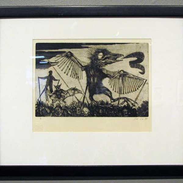 They Want War by Sue Coe, Image 1.