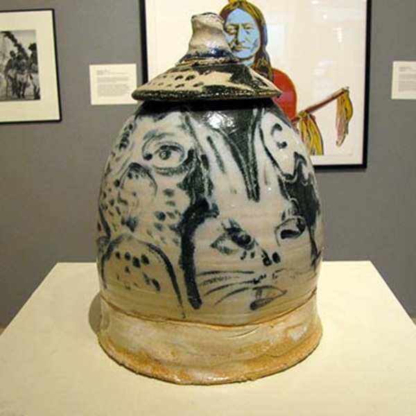 Lidded Vessel by Ron Meyers, Image 1.