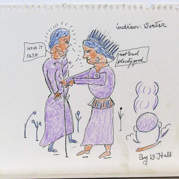 Indian Doctor by Dilmus Hall, Image 1.