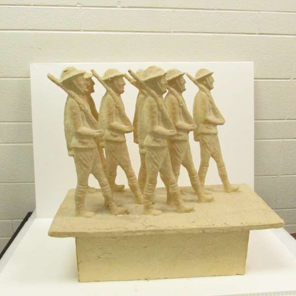 7 Dough Boy with Rifles by Bill Haendel, Image 1.