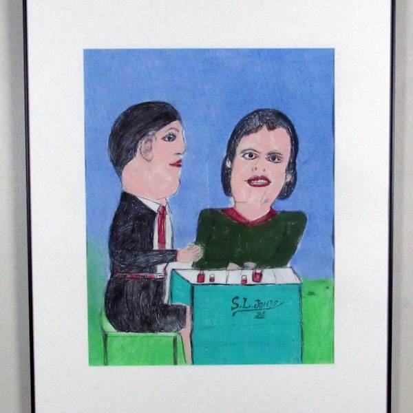 Man and Woman by Shields Landon Jones, Image 1.