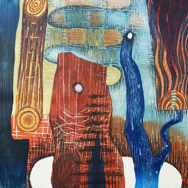 Back water Clearing (Edition of 120) by Karen Kunc, Image 1.