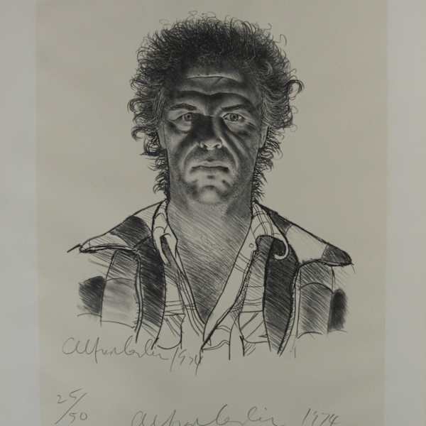Self-Portrait by Alfred Leslie, Image 1.
