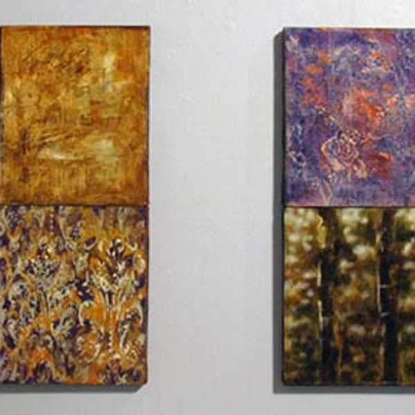 2 Untitled Paintings by Renato Esquivel, Image 1.