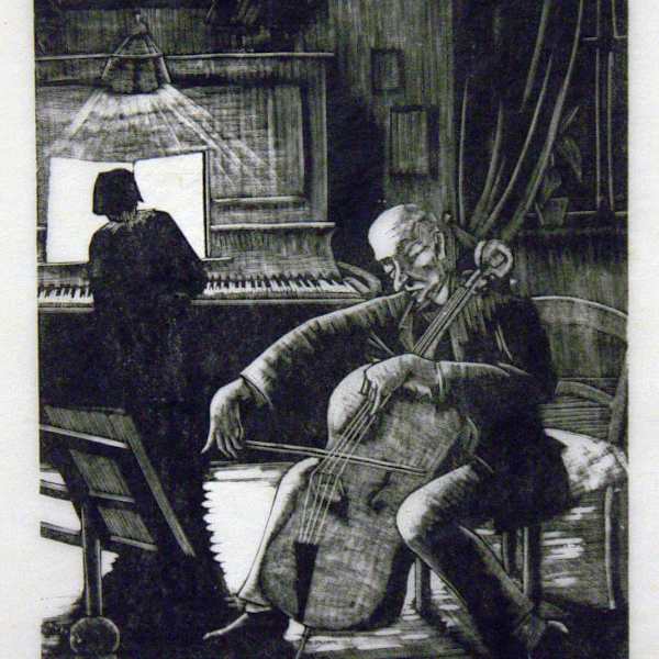 Hausmusik by Otto Nuckel, Image 1.