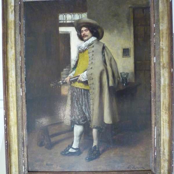 Portrait of Cavalier by Ferdinand Roybet, Image 1.