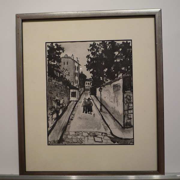 Lithograph by Utrillo, Image 1.