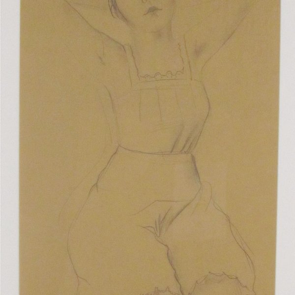 Sitzendes Madchen by Fritz Skade, Image 1.
