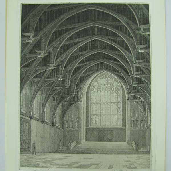 Westminster Hall, London by Leon Pescheret, Image 1.
