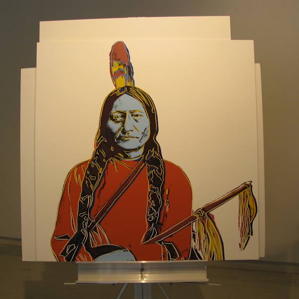 Sitting Bull by Andy Warhol, Image 1.