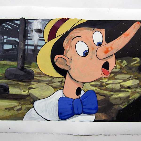 Pinocchio Visits Gary by James Stephens, Image 1.