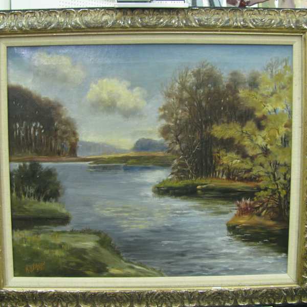 Landscape in Germany by Albert H. Blutau, Image 1.