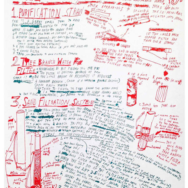 Improvised Water Filters by Colin Matthes, Image 1.